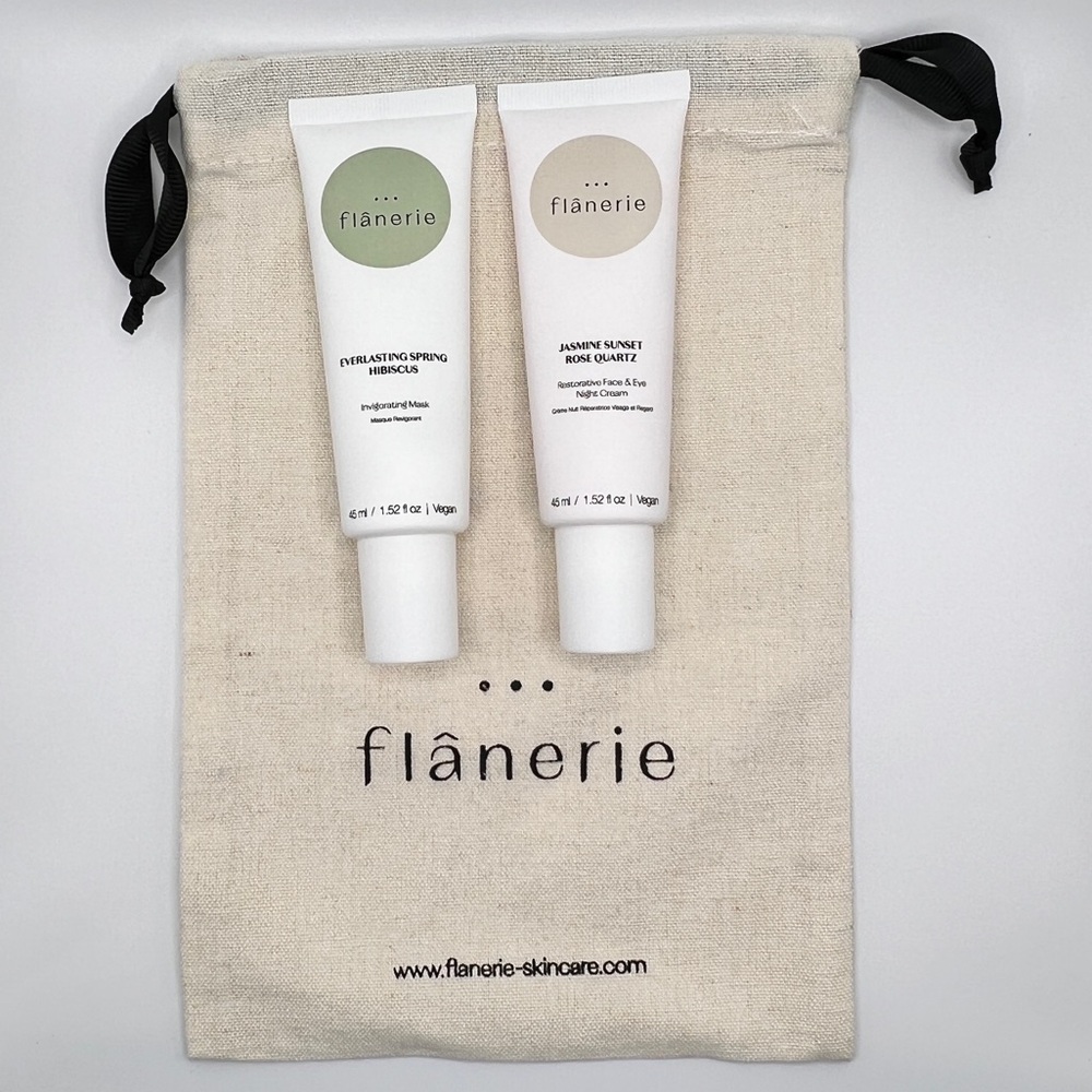 FLANERIE - Restorative Face & Eye Night Cream and  Invigorating Mask - Picture 2 of 6